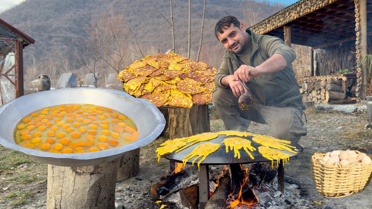 Готовим 200 яиц и 10 цыплят! Любимый рецепт Рамала!