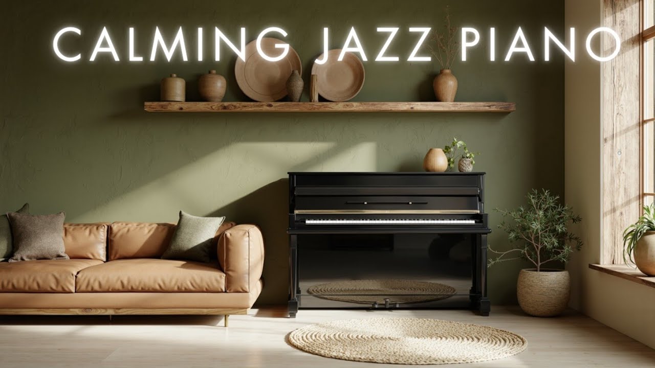 Unwind with Calming Jazz Piano - The Perfect Relaxing Jazz Music for Serene Evenings