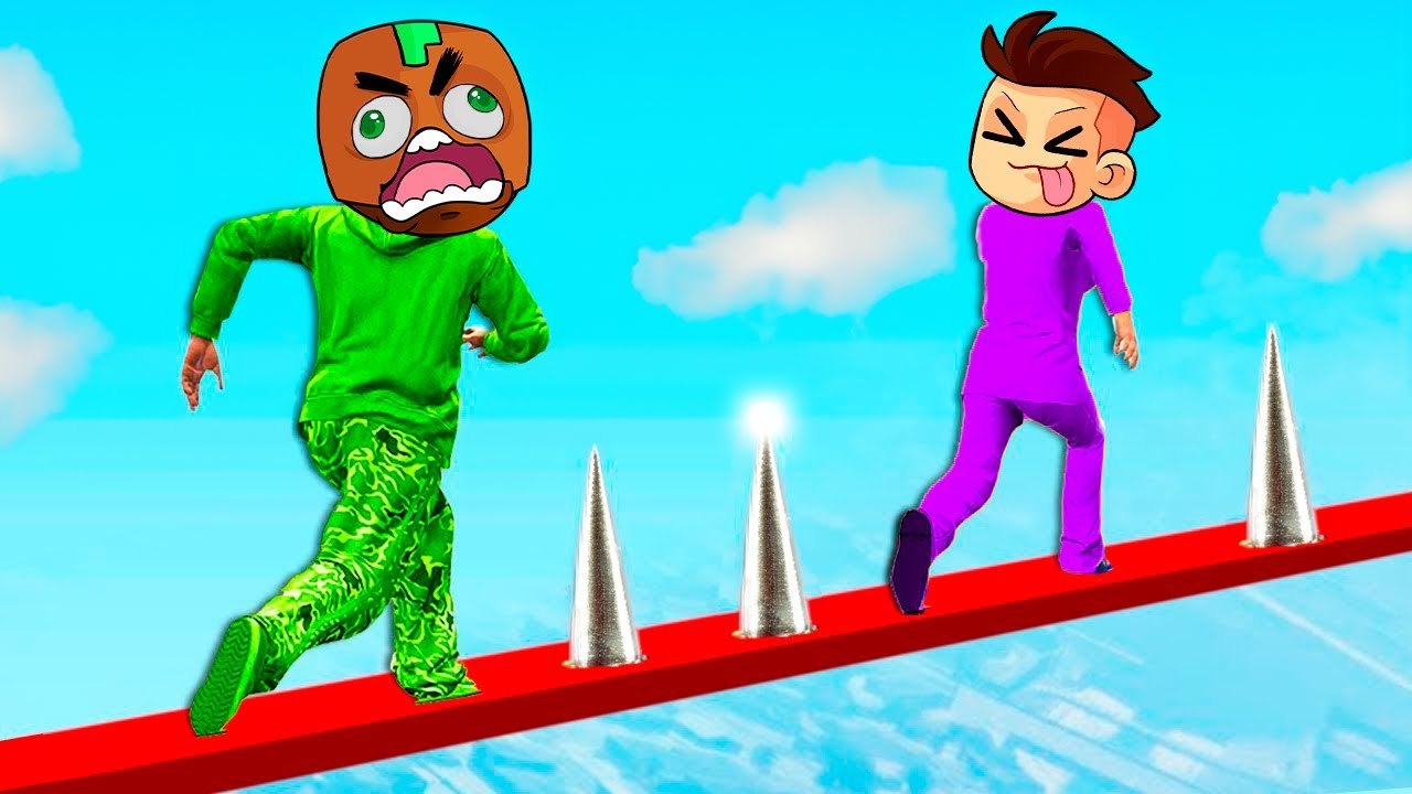 ¡No creerás cómo terminamos este parkour en GTA V!