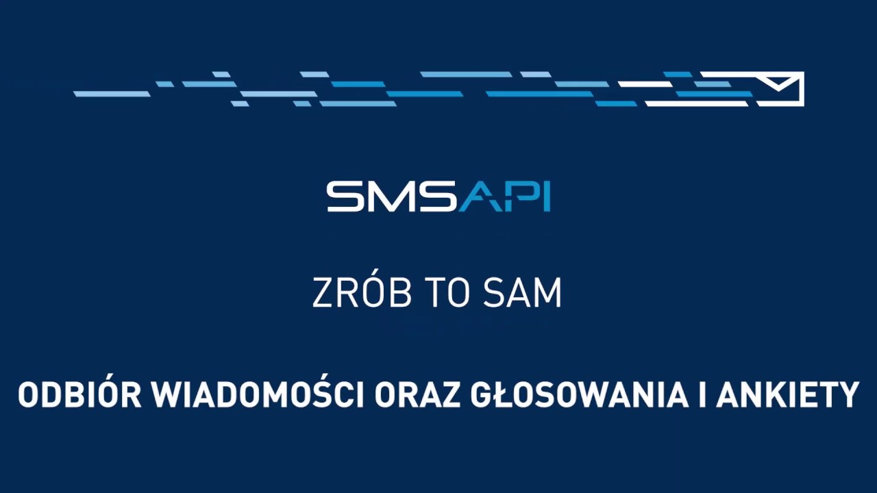 Odbi&oacute;r SMS oraz Głosowania i ankiety | Poradnik SMS API Zr&oacute;b to sam
