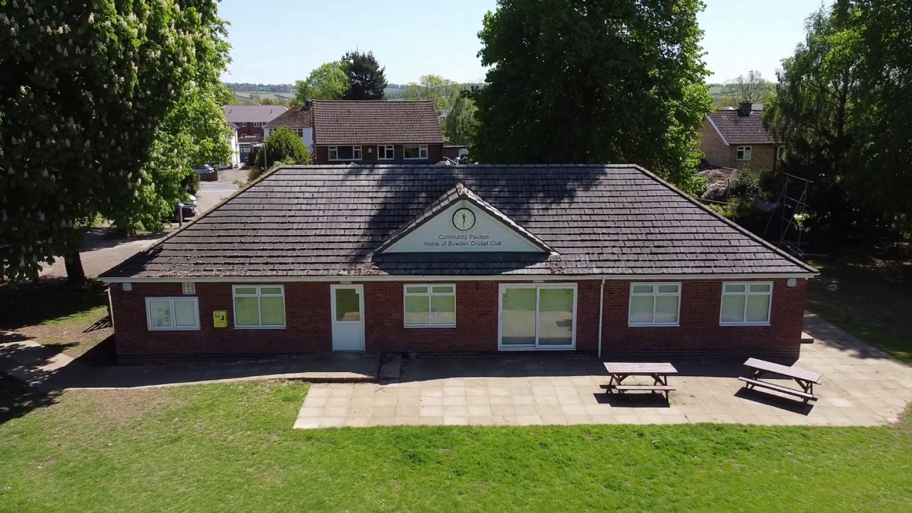 Great Bowden Village. Leicestershire. Filmed on the DJI Mavic Mini
