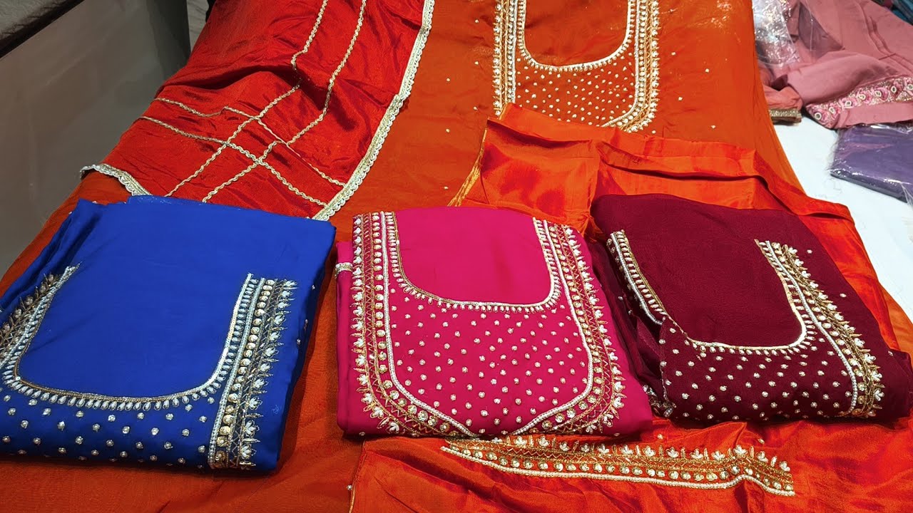 Fancy party wear suit,#embroidery 
