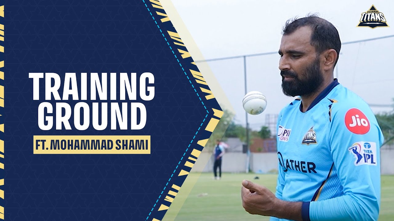 Gujarat Titans | Training Ground ft. the amazing Mohammad Shami