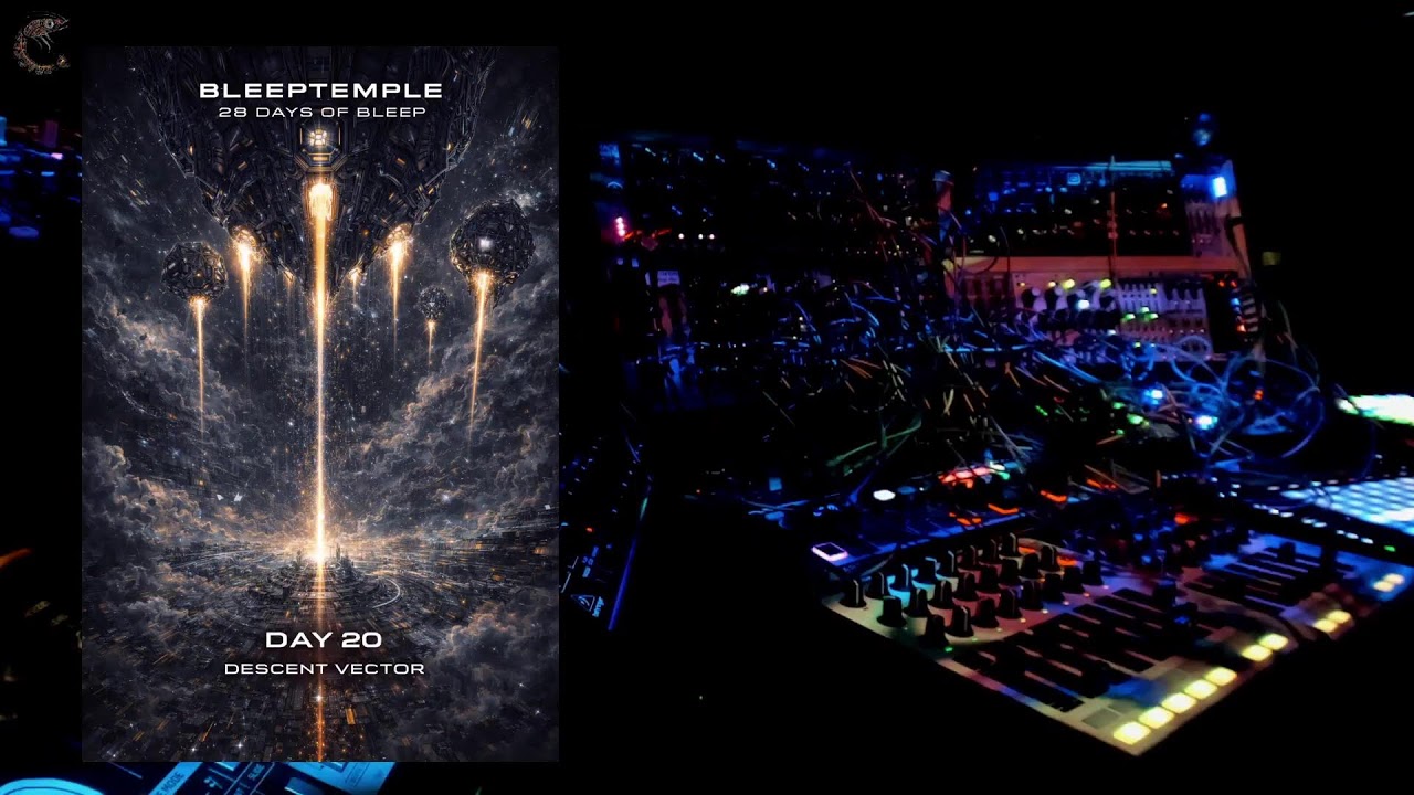 28 Days of Bleep - Day 20 - Live Hypnotic Techno - Improvised - Modular