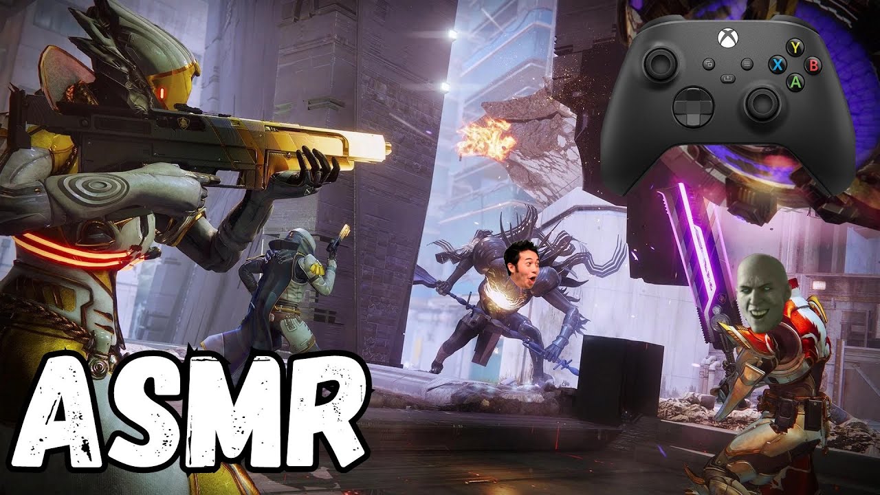 ASMR Gaming Destiny 2 Onslaught Gameplay   Grinding for god roll weapons
