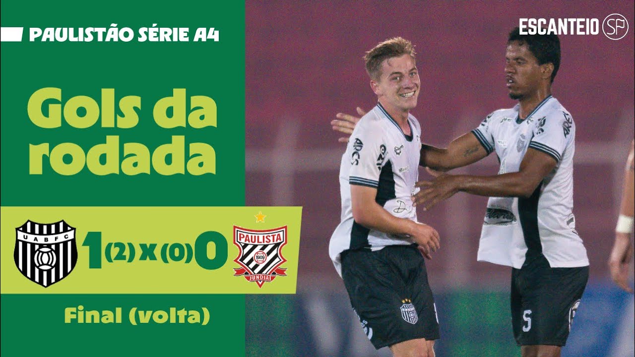 LE&Atilde;O DA 13 &Eacute; CAMPE&Atilde;O DA S&Eacute;RIE A4 | Uni&atilde;o Barbarense 1 x 0 Paulista | Gols do Paulist&atilde;o S&eacute;rie A4