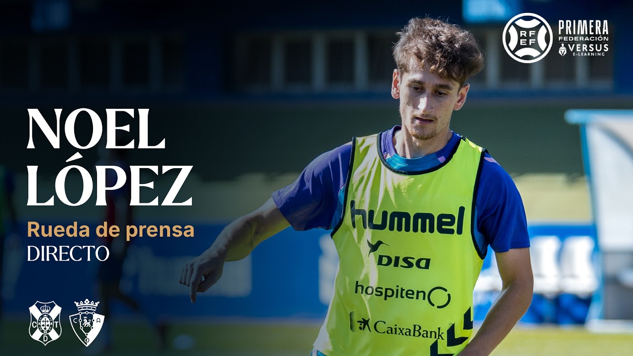 CD Tenerife I Rueda de prensa de Noel López | CD Tenerife