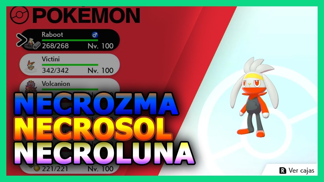 POKEMON CÓMO CONSEGUIR A NECROSOL, NECROLUNA