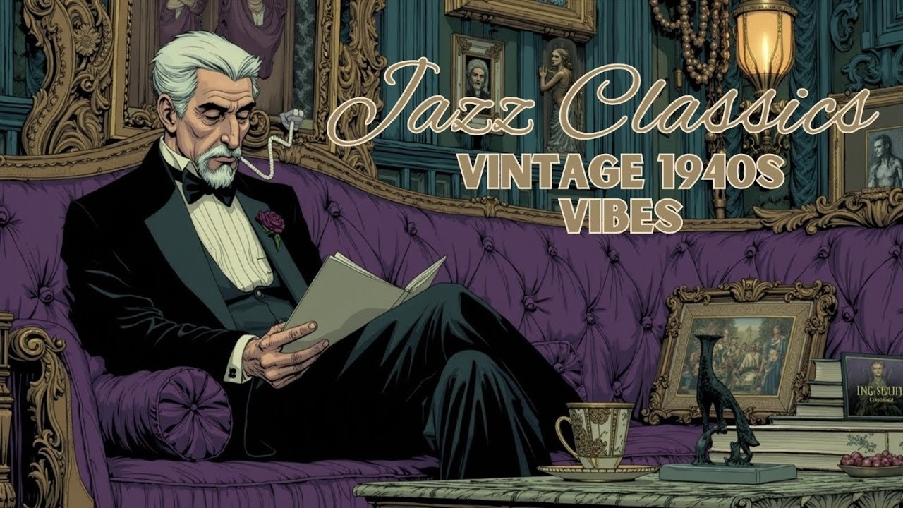 Классика Cool Jazz и Винтажные Вайбы 1940-х ~ Расслабляющая Старая Школа Джаза