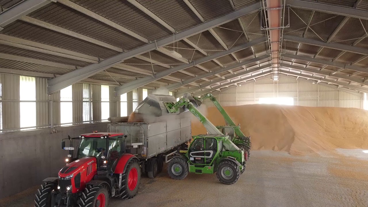 [BLÓKER ZRT.] Hajó rakodás (2x Merlo 50.8, Claas Arion 540, 640, Massey fergusson 7620, Kubota 7102)