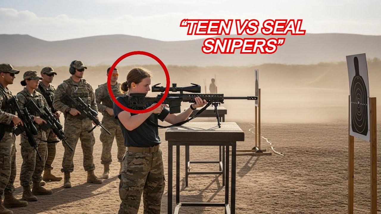 'Fck Off!' SEALs Mocked Her — Teenage Girl Shattered SEAL Sniper Record With M107 Barrett Rifle