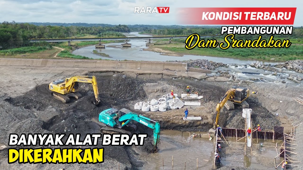 TEMBOK RAKSASA Akan Dibangun Pengganti DAM SRANDAKAN Yang Jebol