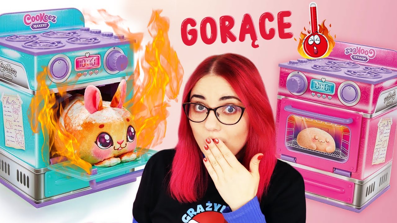 Ratuje KRÓLIKA z PIEKARNIKA 🔥 Upiekłam MASKOTKI Cookeez Makery