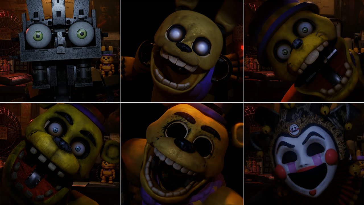 The Return to Bloody Nights | ALL JUMPSCARES
