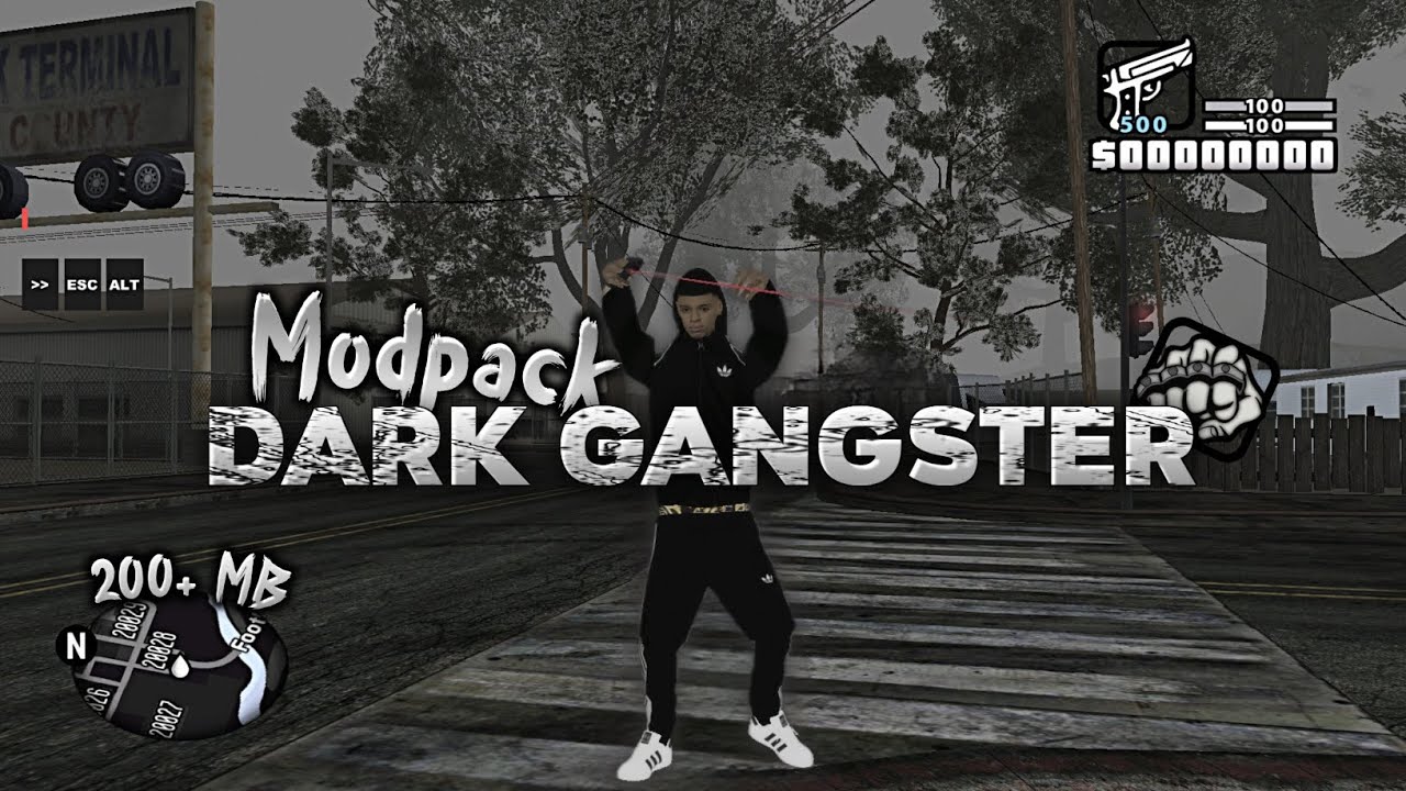 MODPACK DARK GANGSTER! | VIBES GANGSTER NYA KERASA BANGET WOI! | GTA SAMP ANDROID