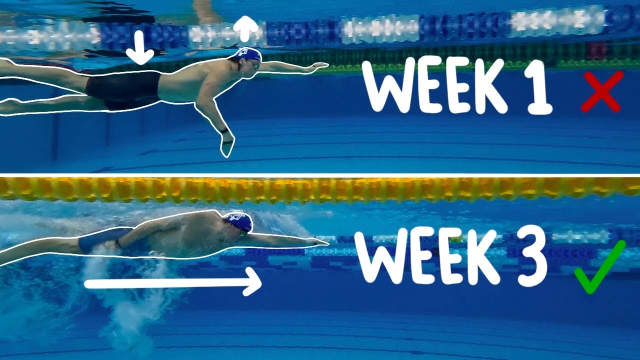 I want to swim faster than ever before….
