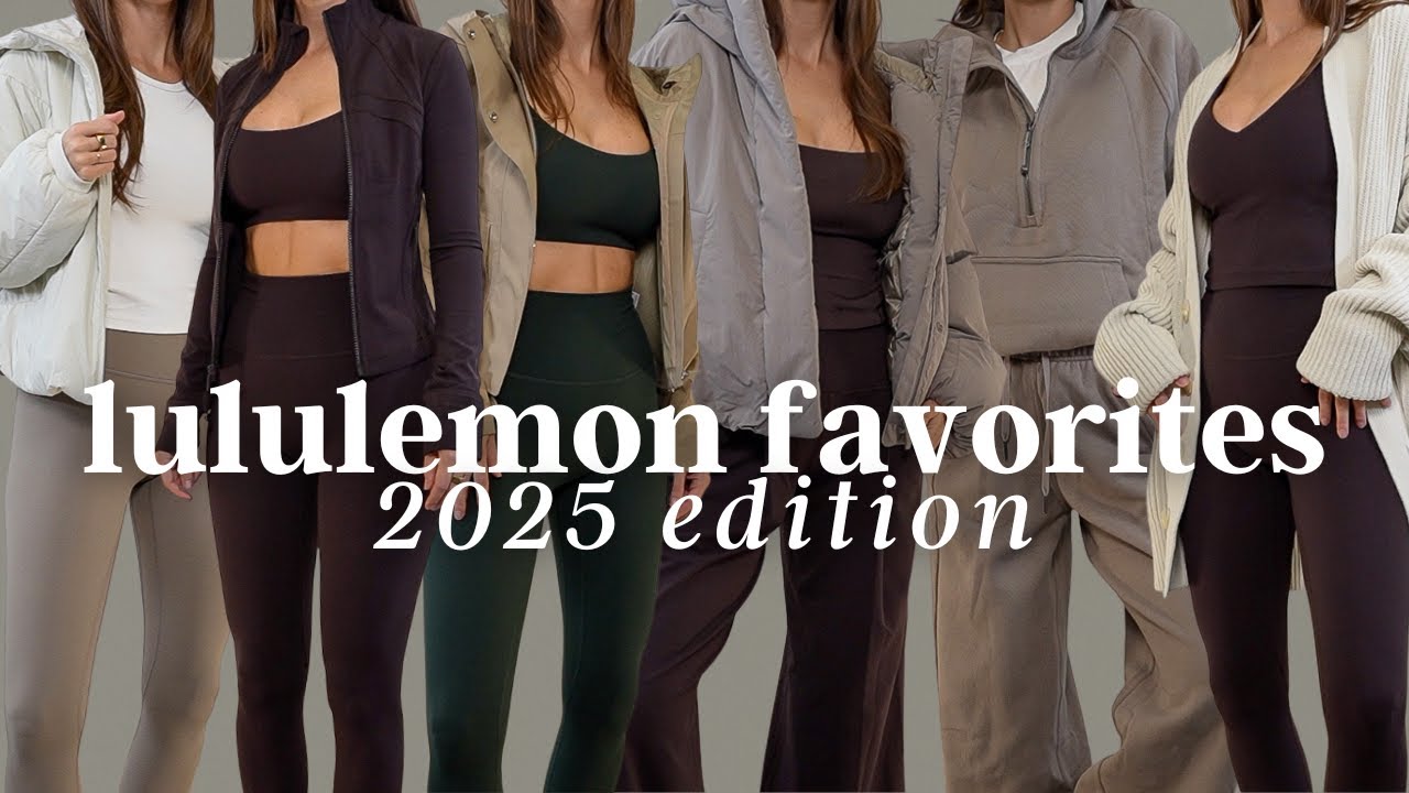ЛУЧШЕЕ ОТ LULULEMON 2025 | Мои лучшие и самые популярные фавориты года