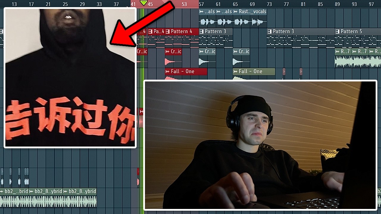 Making a Beat for KANYE WEST | FL Studio Cookup