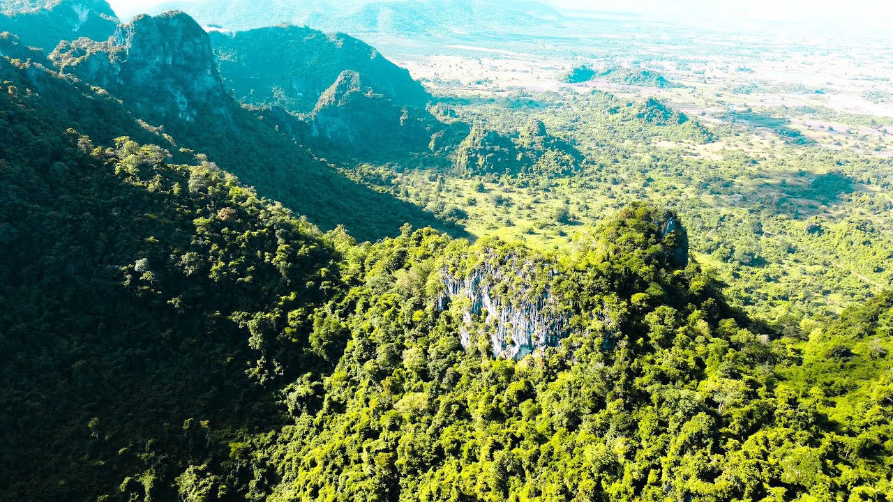 Mountains Around Cement Manufacturer - Cinematic Drone Footage | DJI MINI 2