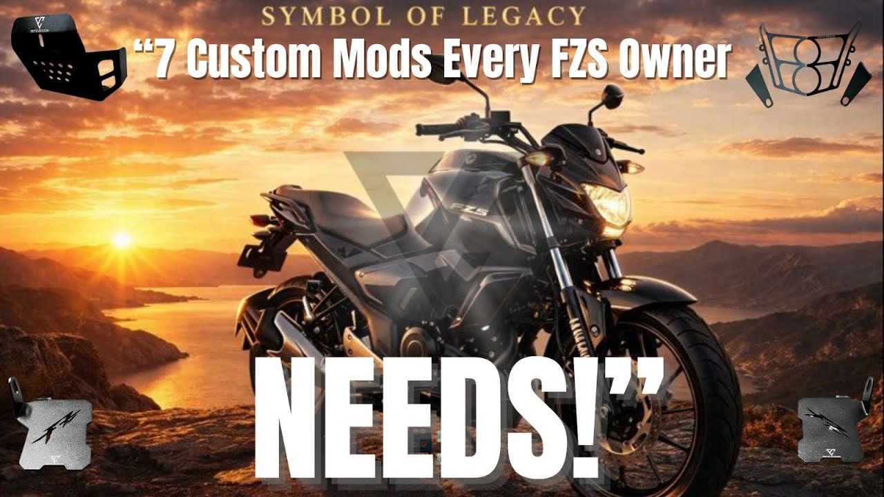 7 Custom Mods for Yamaha FZ-S | Ultimate Upgrade Guide 🔥