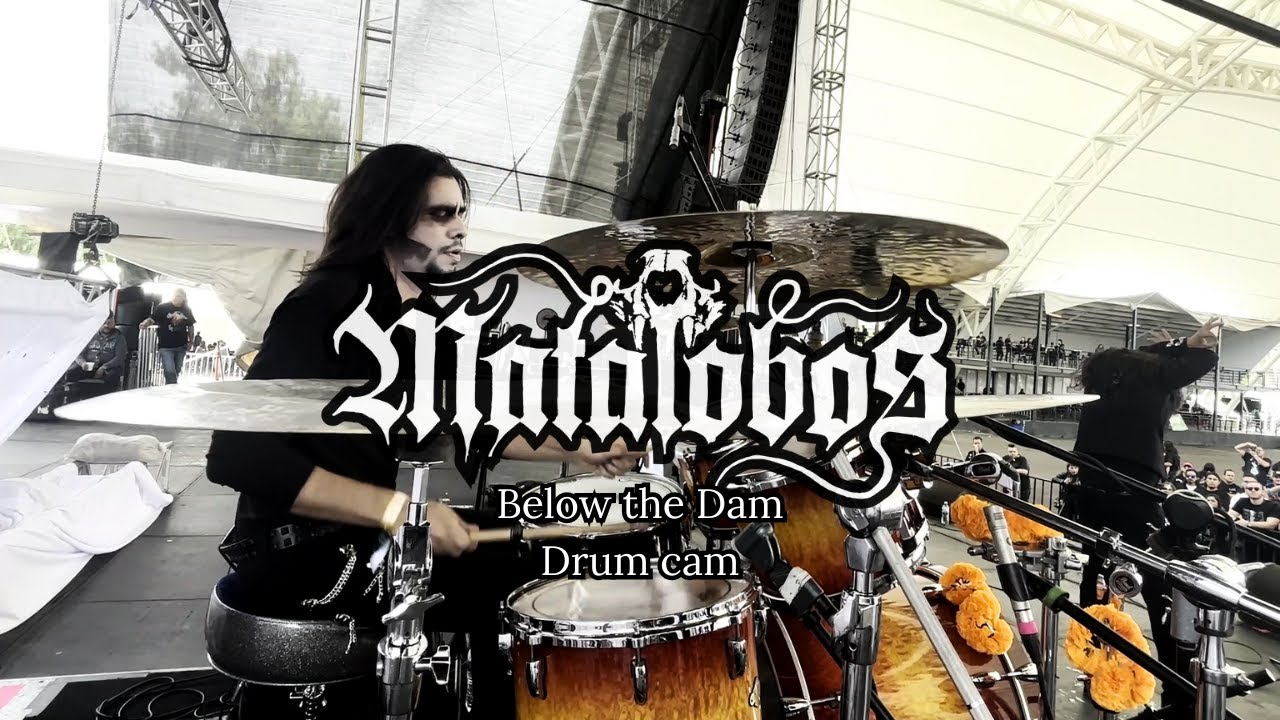 MATALOBOS - Below the Dam (Drumcam at Candelabrum Metal Fest III)