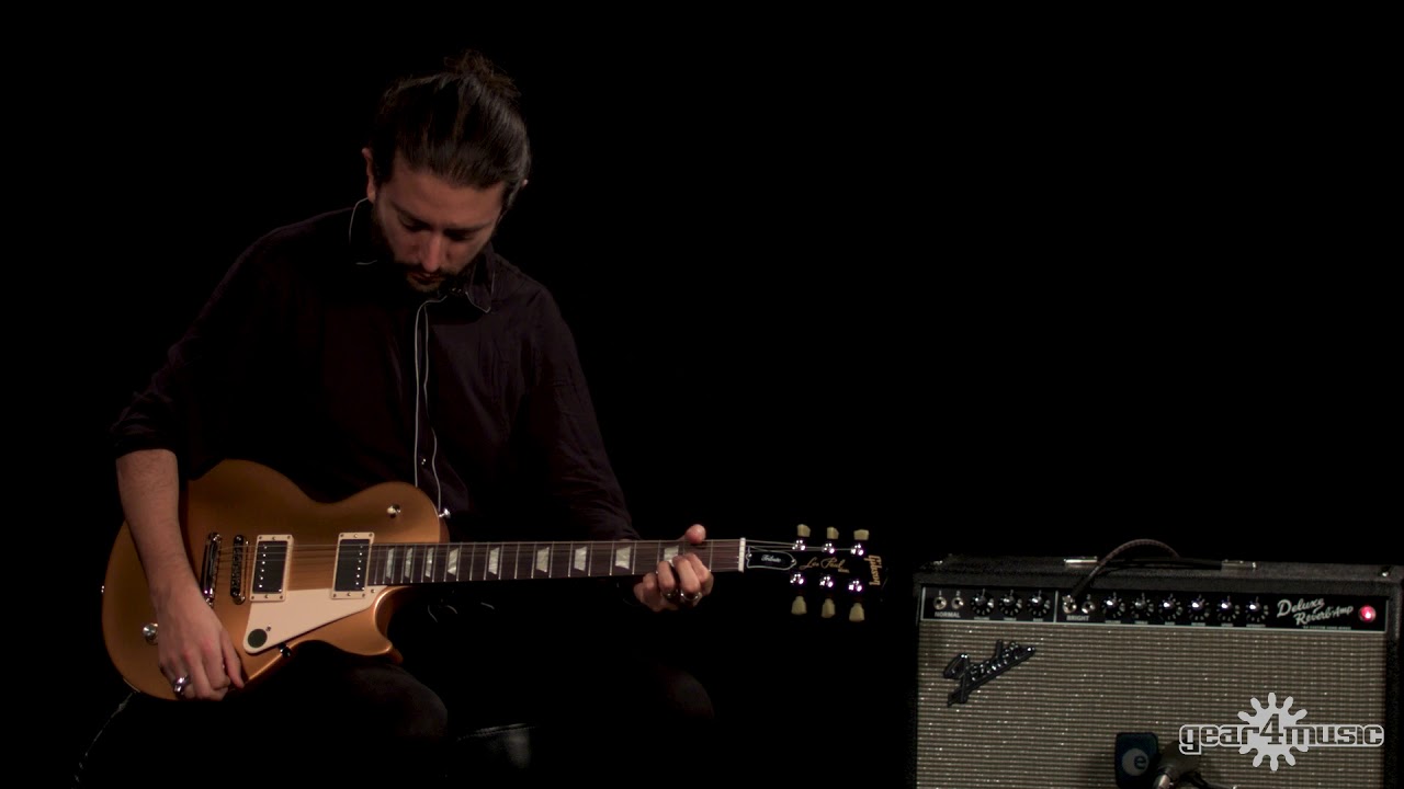 Gibson Les Paul Tribute 2018, Satin Gold | Gear4music demo