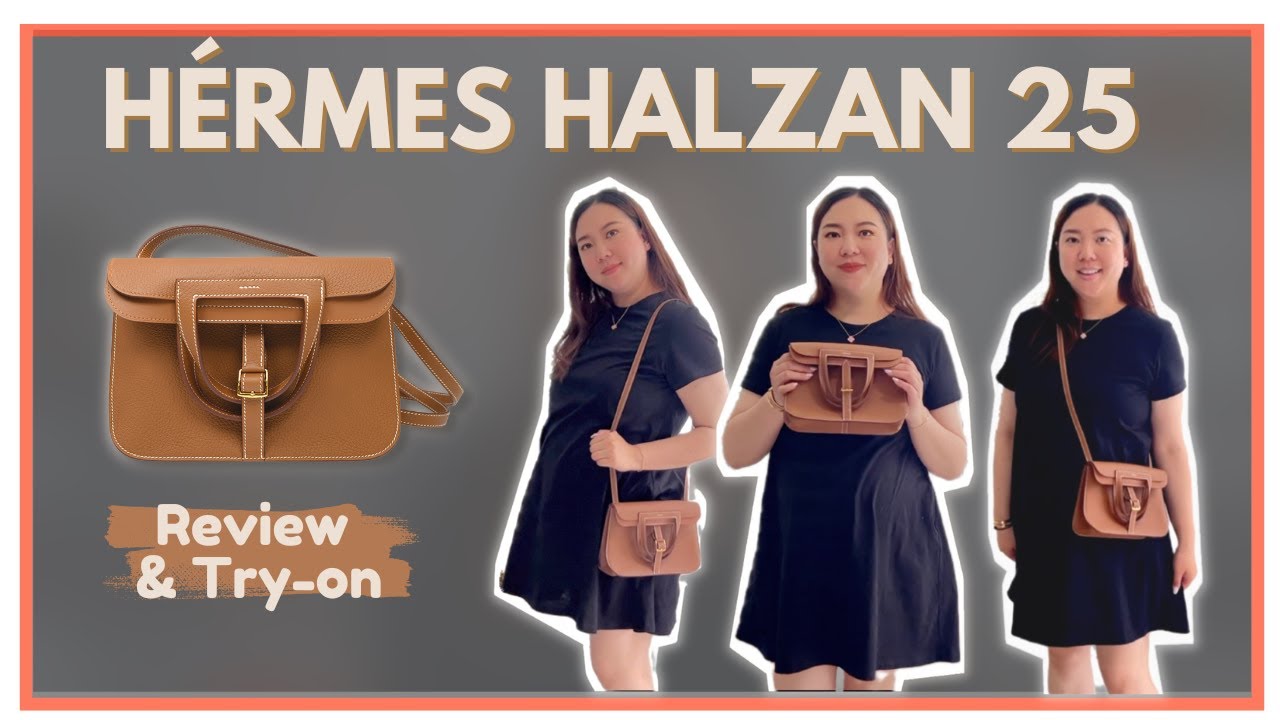 Hermès Halzan Review - Close-up, In depth, Try on | My First Luxury