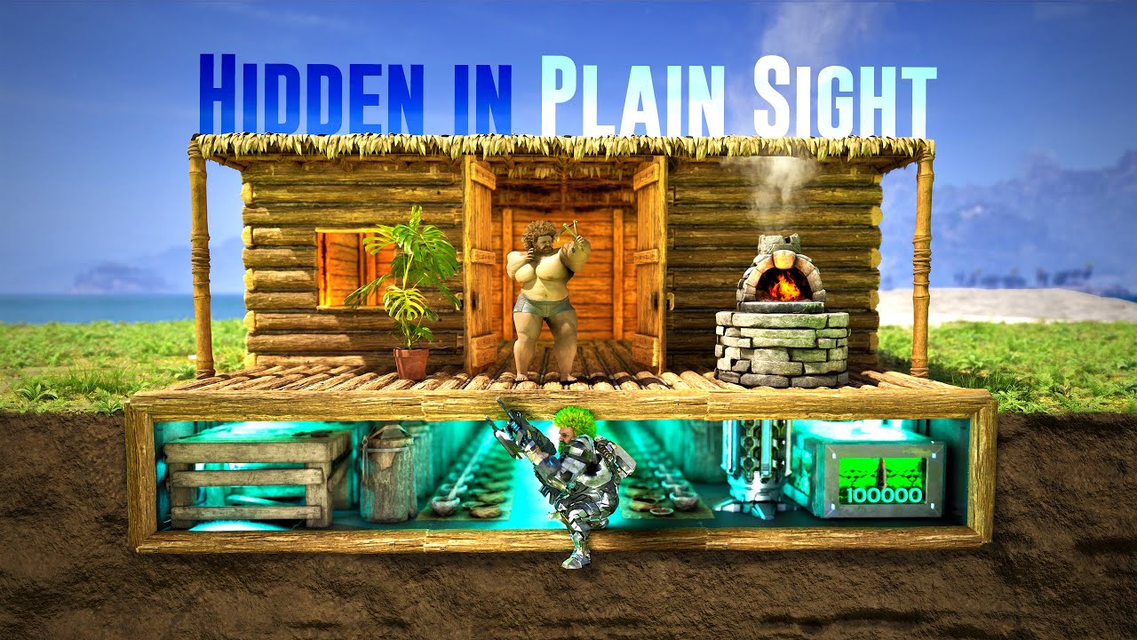 We Hid EVERYTHING in Plain Sight... And Nobody Noticed