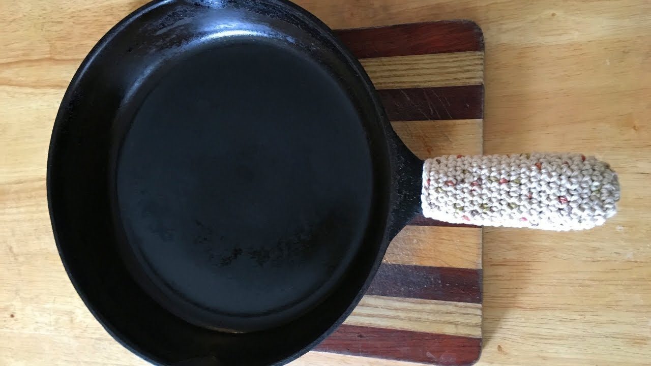 How to Crochet a Pan Handle Pot Holder