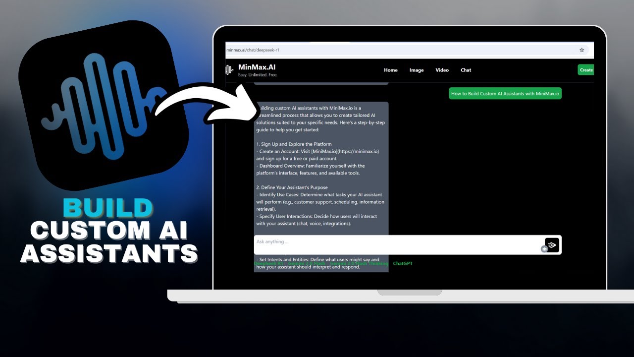How to Build Custom AI Assistants with MiniMax.io in SECONDS!