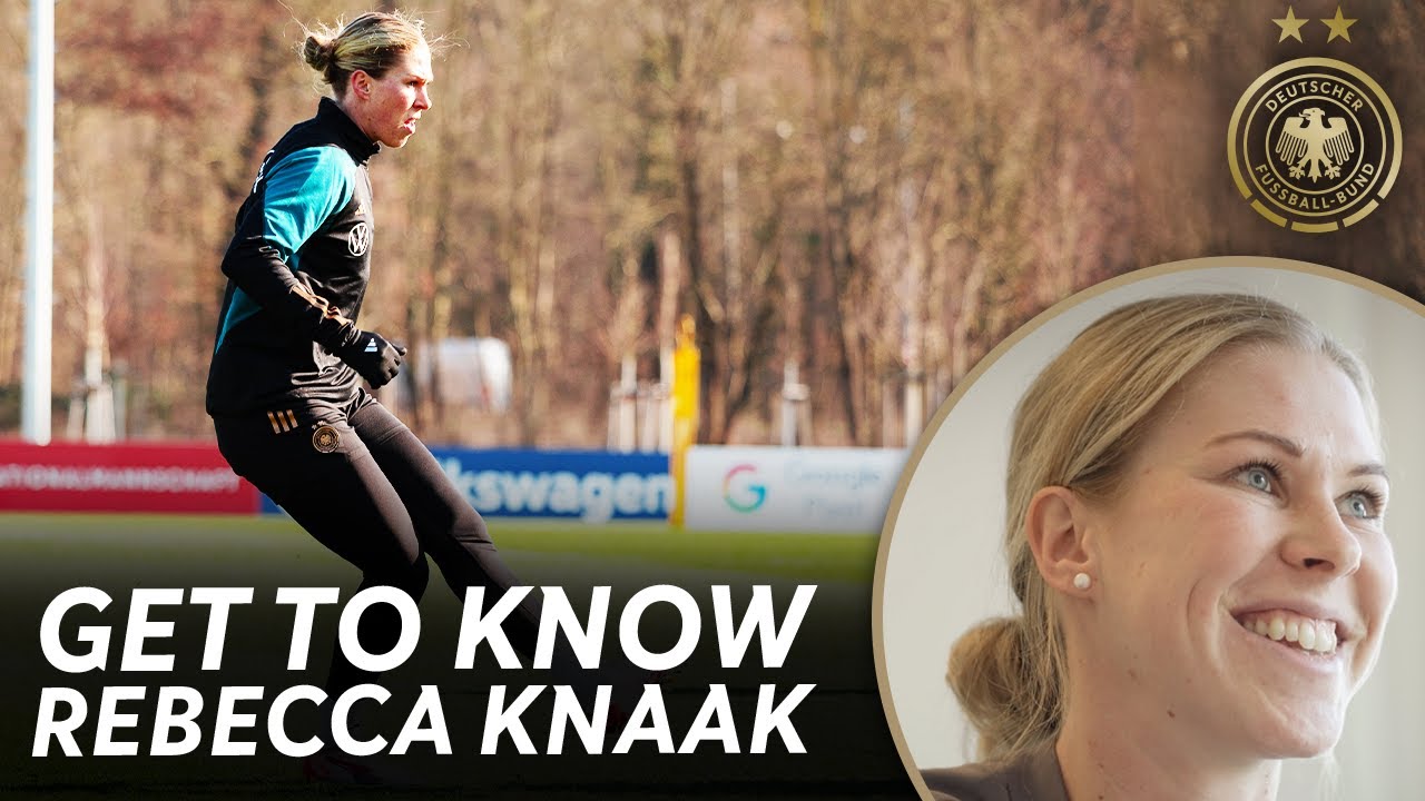 Zurück bei der Nationalmannschaft: Lernt Manchester City Verteidigerin Rebecca Knaak kennen 🤩