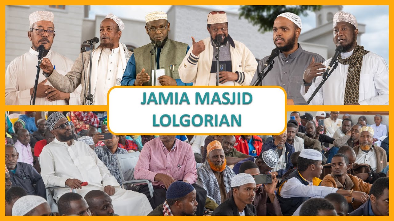 Jamia Masjid, Lolgorian Opening