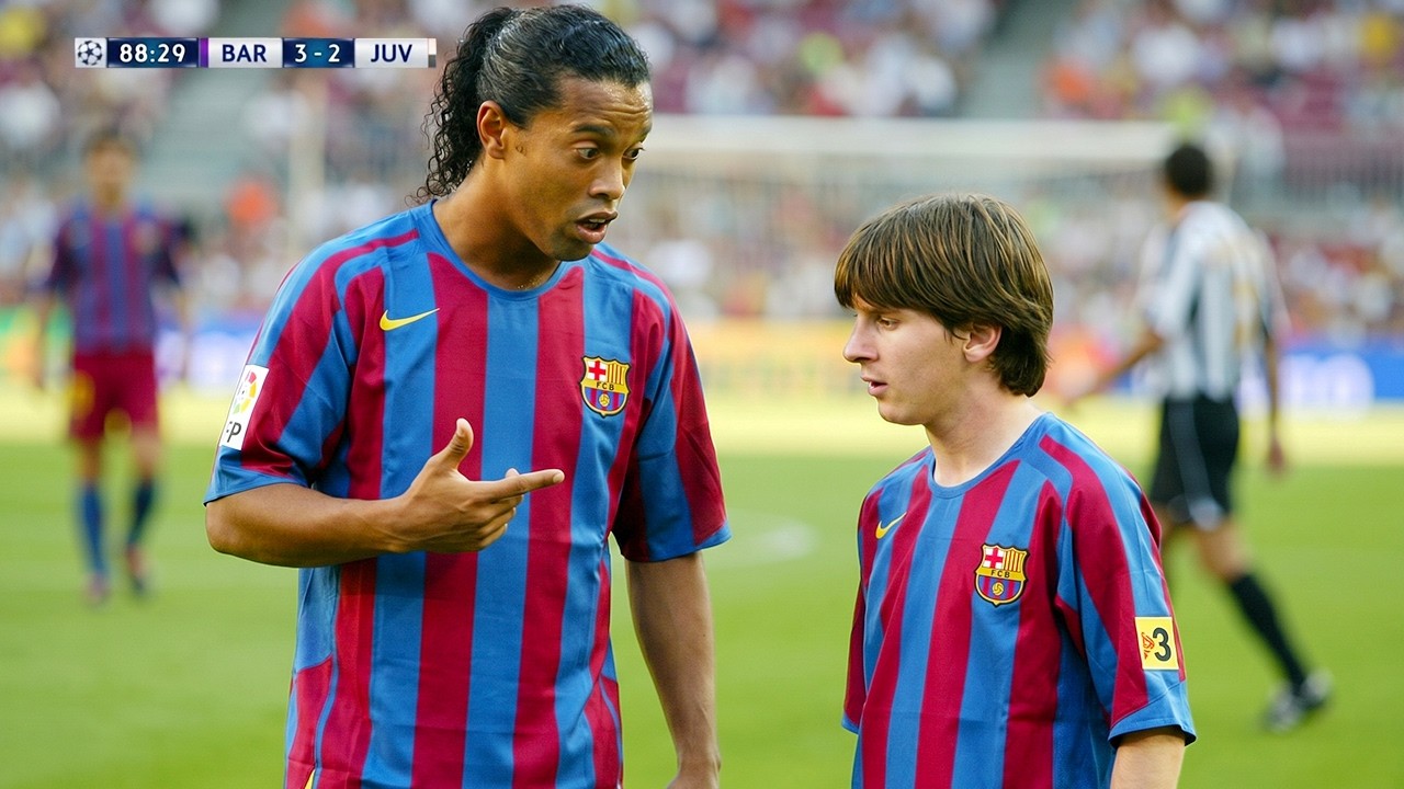 Ronaldinho will never forget 17 Years Old Lionel Messi's performance in this match