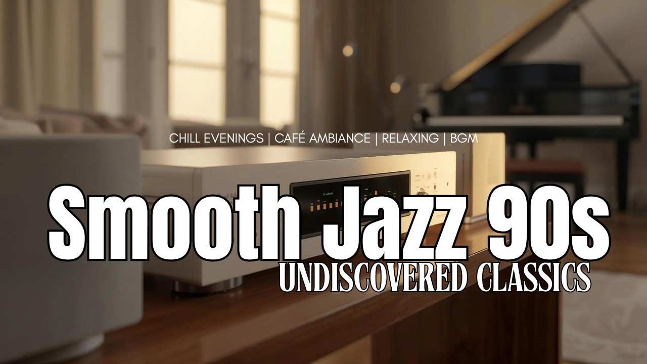 90s Smooth Jazz: The Undiscovered Classics Vol. 9 - Chill evenings | Café ambiance | relaxing | BGM
