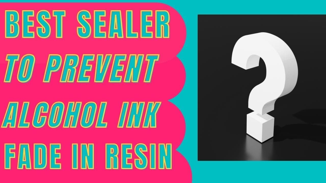 #169 Best sealer to protect alcohol inks in resin. DO NOT MISS #alcoholink #resinexperiment