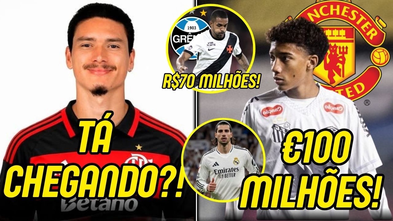 DARWIN NÚÑEZ CHEGANDO NO FLAMENGO! €100 MILHÕES por ROBINHO JR e SZOBOSZLAI NO REAL MADRID!