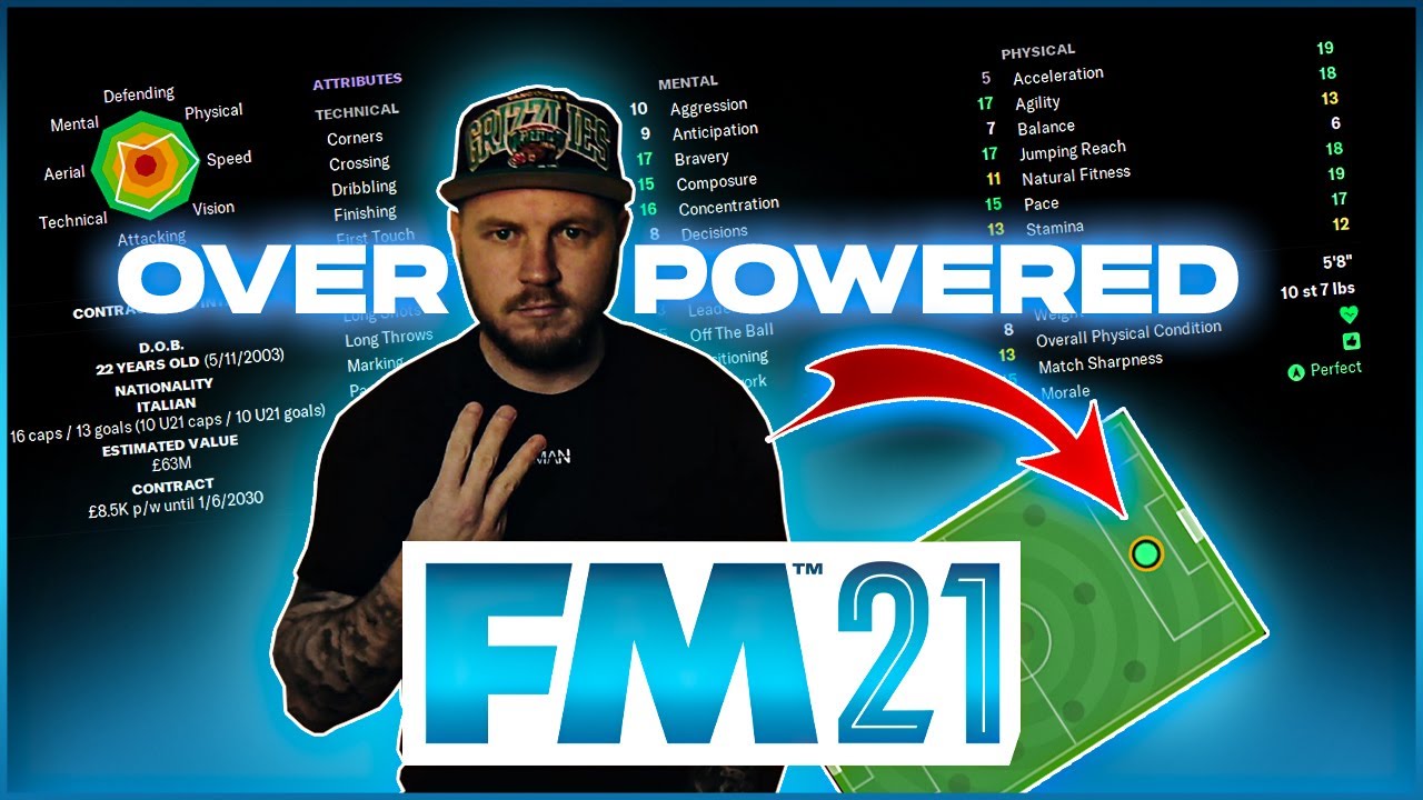 Three Overpowered Wonderkid Strikers on a &pound;1m Budget | FM 21 Wonderkids
