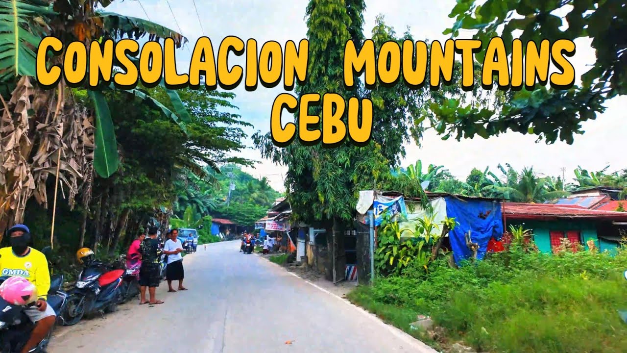 CONSOLACION MOUNTAINS. CEBU DRIVE THROUGH THE MOUNTAINS 