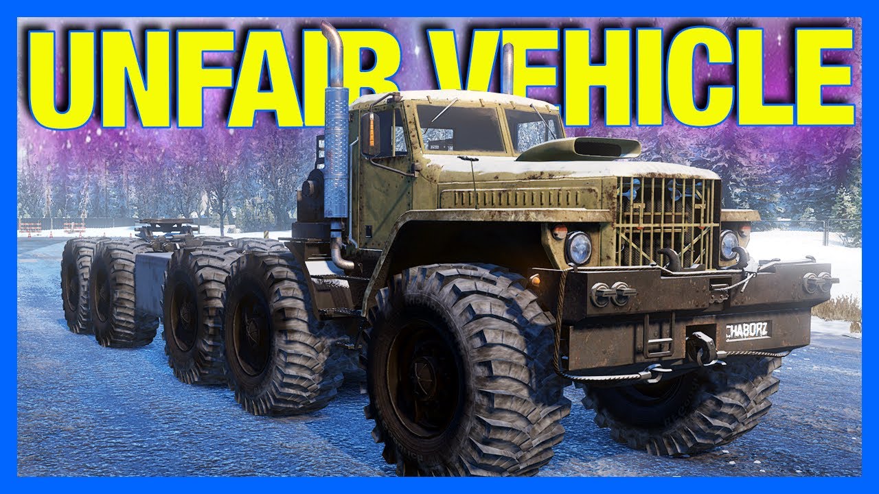 Snowrunner : The Most UNFAIR Vehicle!! (Snowrunner Part 14)