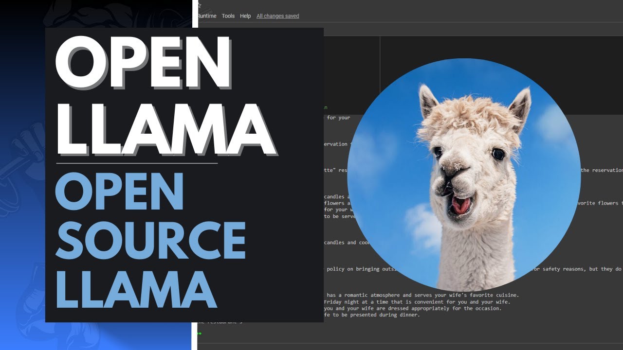 OpenLLaMA: альтернатива LLaMA с открытым исходным кодом для задач NLP