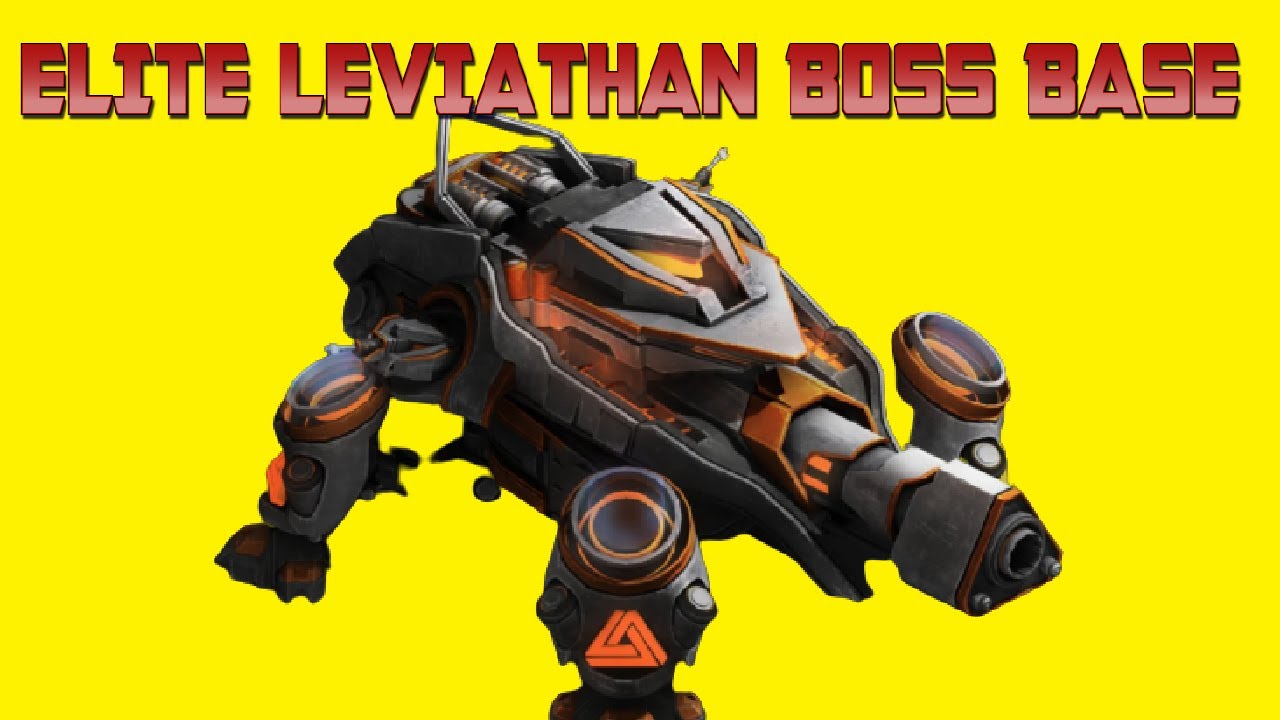 War Commander - Elite Leviathan Boss Base.