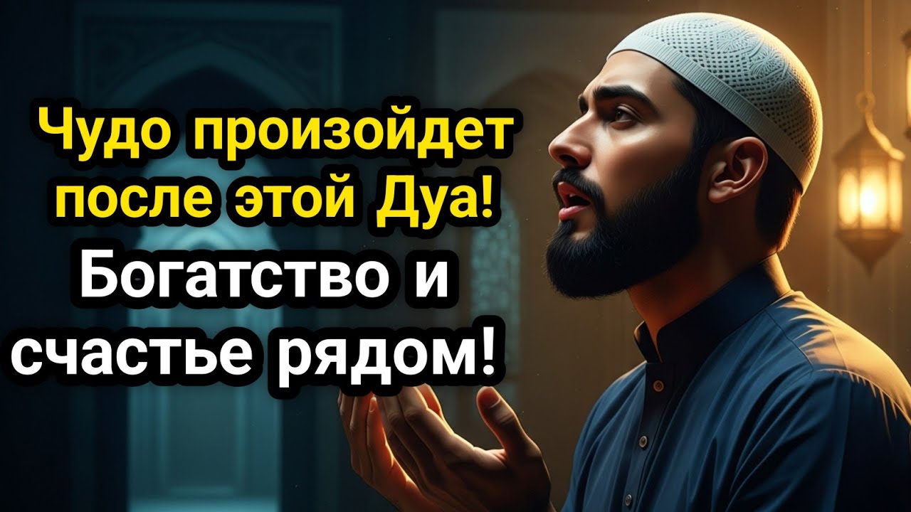 Чудо произойдет после этой Дуа! Богатство и счастье рядом! ☝🏻✨🤲🏻