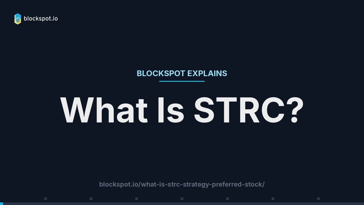 What Is STRC? Strategy's Dividend-Paying Bitcoin Preferred Stock Explained