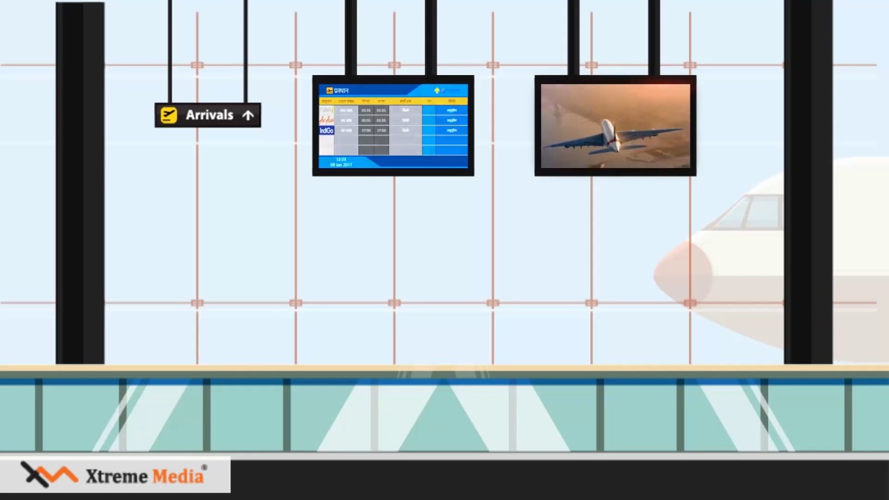 Flight information display system (FIDS)