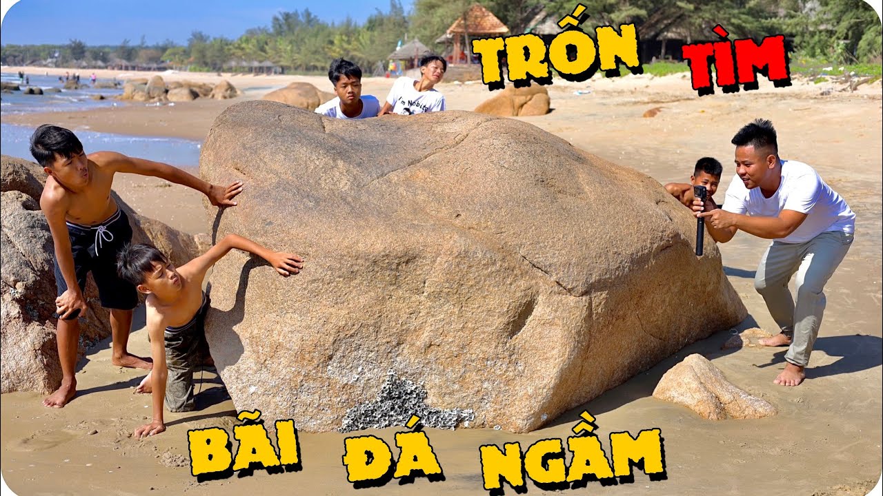 Anh Ba Phải | Đội Cuối Cùng Còn Trốn Tìm Trên Bãi Đá Ngầm Thắng 2 Triệu | Hide and Seek