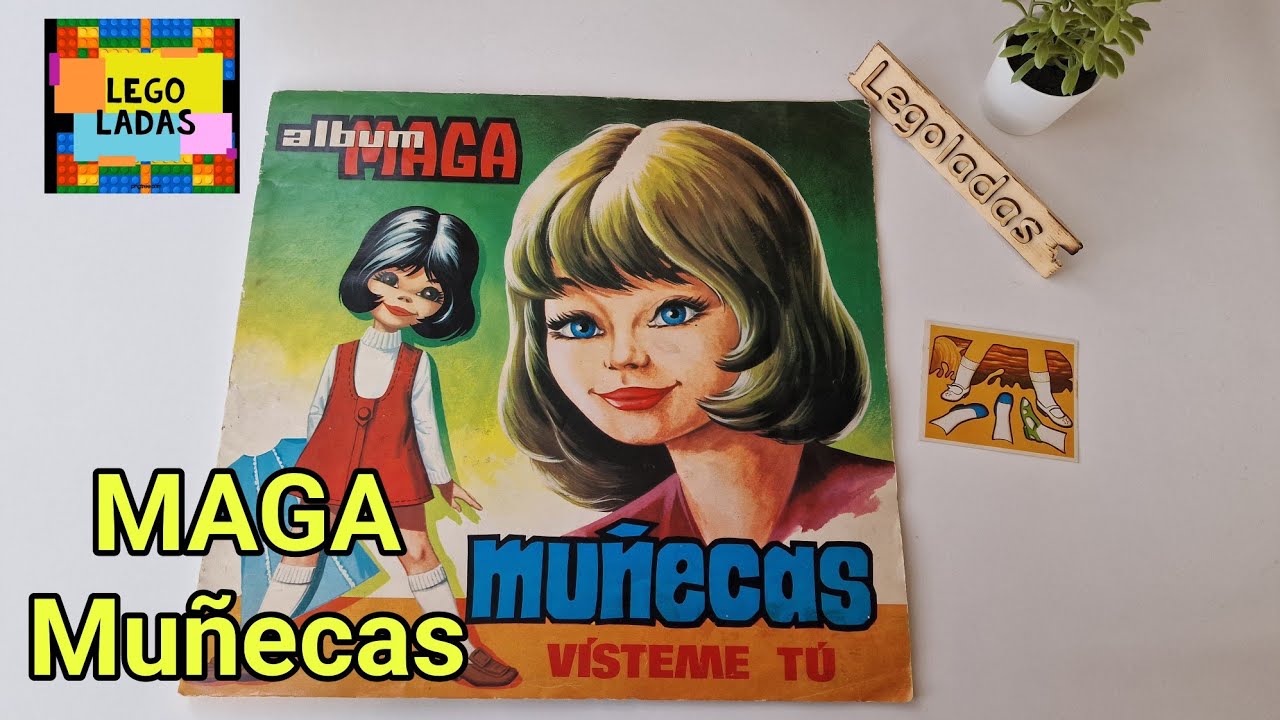 Album MAGA Muñecas, vísteme tu. 1974. 😍👗👗