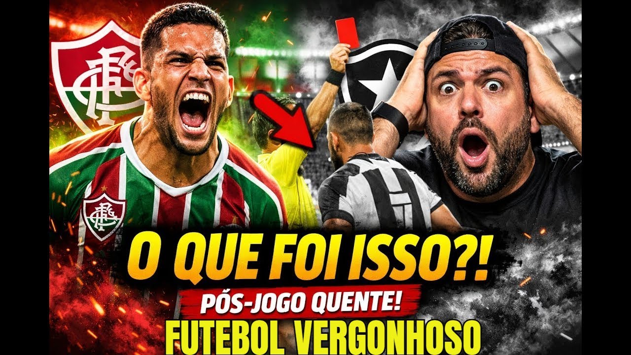 FLUMINENSE 1 xv0 BOTAFOGO AO VIVO! O QUE ACONTECEU NO Pós-Jogo do Brasileirão 2026?