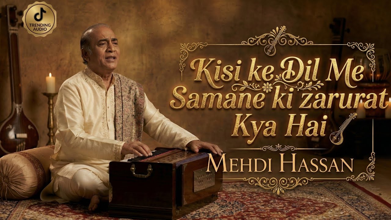 Kisi Ke Dil Mein Samane Ki Zarurat Kya Hai | Mehdi Hassan Tribute | SurNoor