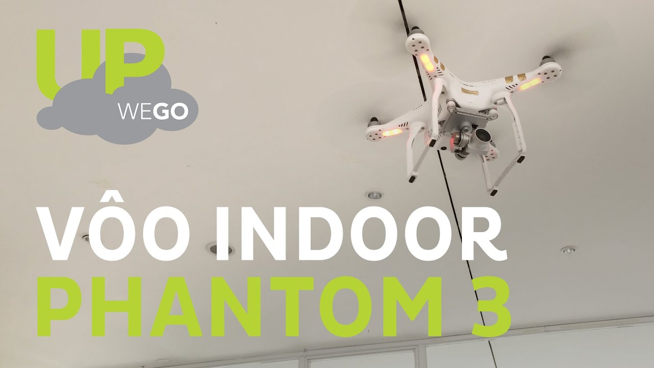 Vôo indoor com o Phantom 3