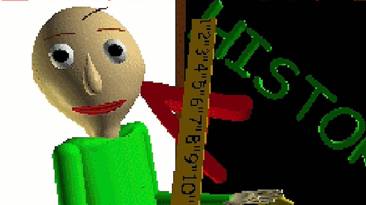 GAME OF THE YEAR 2018 (insane graphics) | Baldi's Basics